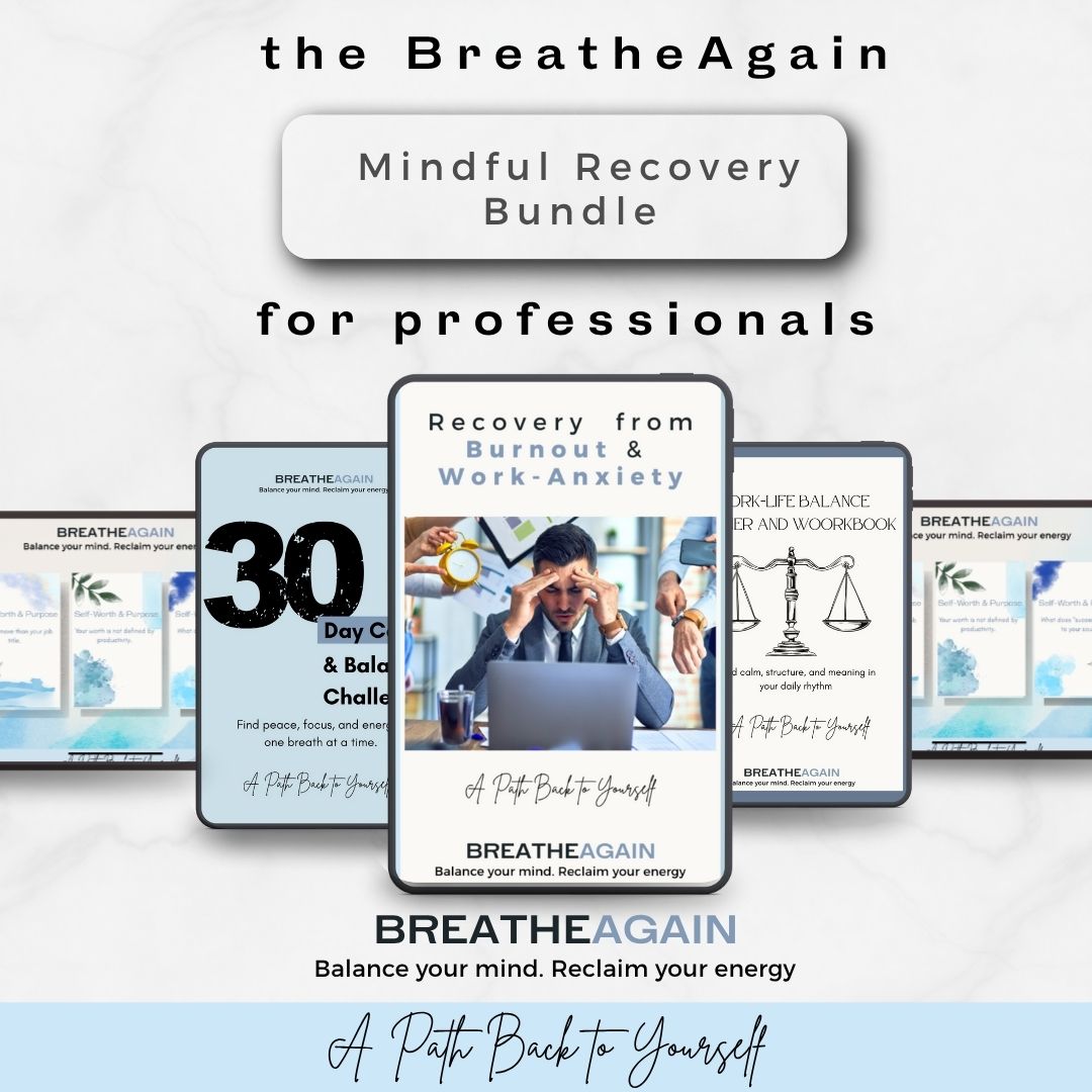 The BreatheAgain Mindful Recovery Bundle